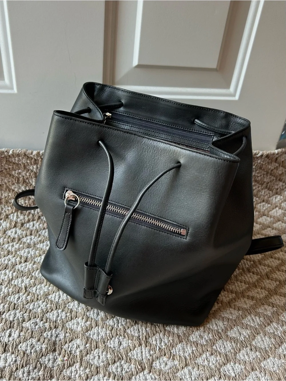 Vintage Coach Backpack Black Leather
 Y2K 9827 Hampton Legacy Excellent - Picture 12 of 12